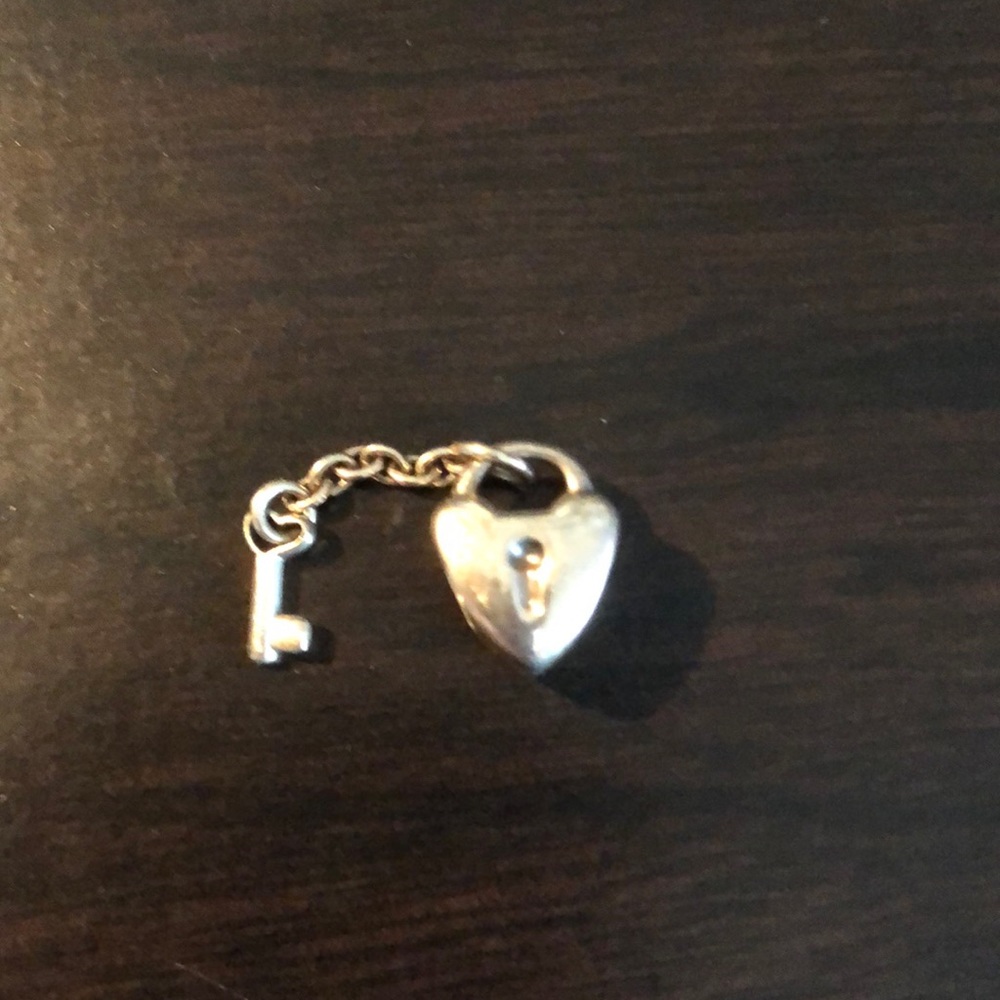 Pandora Heart Lock and Key charm retired